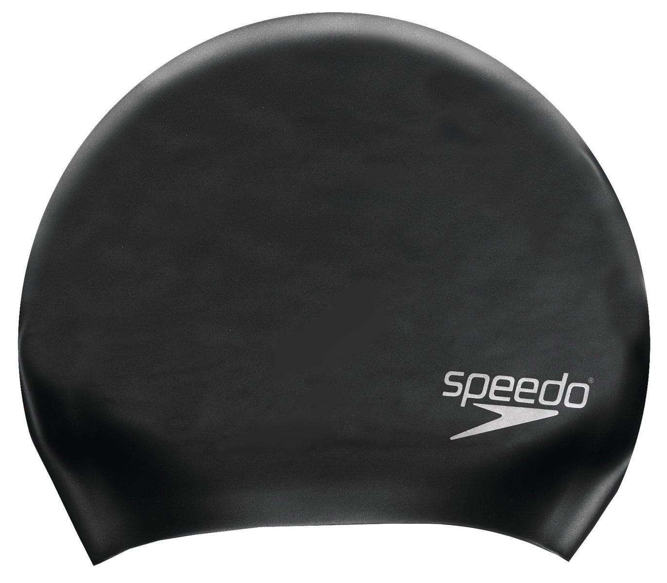 Speedo Adult Long Hair Swim Cap – Comfortable Silicone Cap for